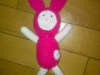 lapin rose et blanc